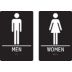 Men/Women Restroom Signs