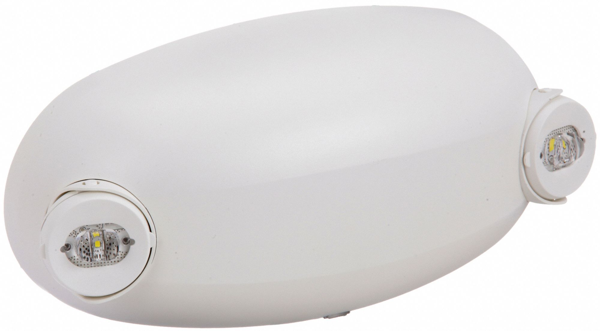 LED, Damp Location Rated, Emergency Light 483U30ELM2L M12 Grainger