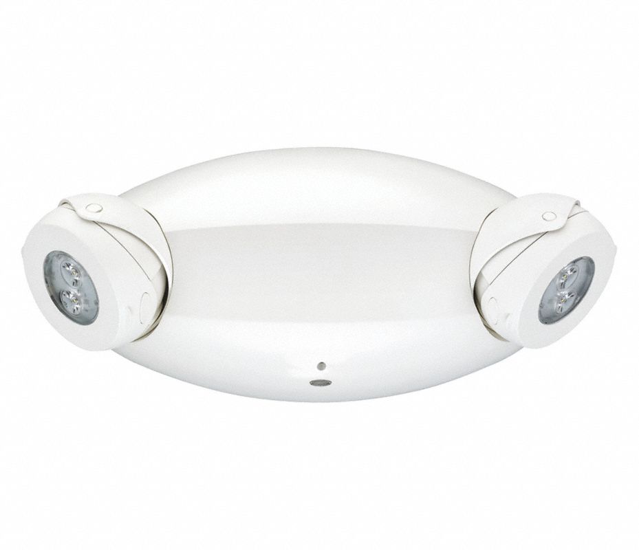 LITHONIA LIGHTING LED 2 cabezales W Lámparas de Emergencia 483U35