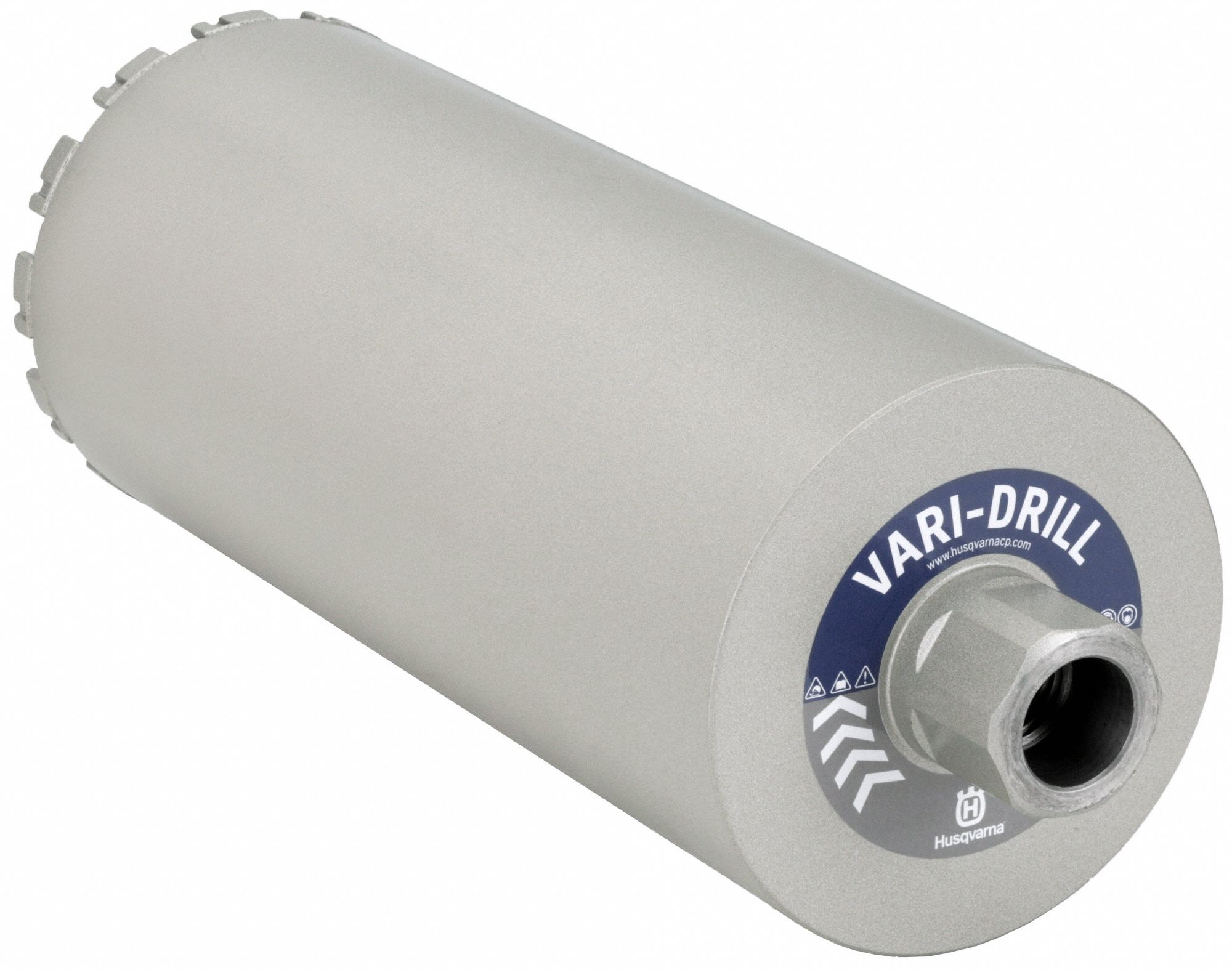 HUSQVARNA Coring Bit 6 in Core Dia, 14 in Max Drilling Dp, 14 in Overall Lg 484H44B106