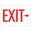 Exit (Arrow Right) Signs