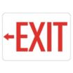 Exit (Arrow Left) Signs