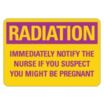 Radiation: Immediately Notify The Nurse If You Suspect You Might Be Pregnant Signs