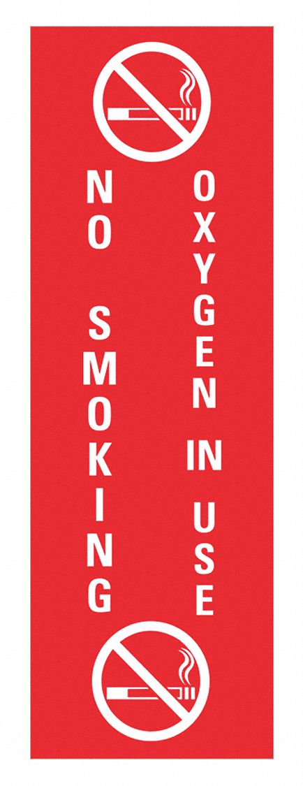 Office and Facility Sign, 3inx9in, Magnet