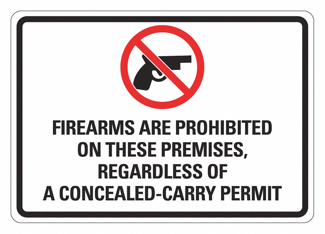 Security Sign: Reflective Sheeting, Adhesive Sign Mounting, 7 in x 10 in Nominal Sign Size