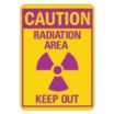 Caution: Radiation Area Keep Out Signs