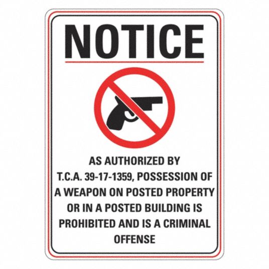 Plastic, Mounting Holes Sign Mounting, Security Sign - 484K28|LCU1-0160 ...