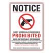 Notice: Carrying A Concealed Handgun Is Prohibited In Or On This Place Or Premises Signs