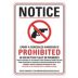 Notice: Carrying A Concealed Handgun Is Prohibited In Or On This Place Or Premises Signs