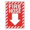 Fire Hose (With Down Arrow) Signs