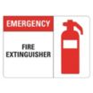 Emergency: Fire Extinguisher Signs