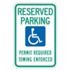 Reserved Parking Permit Required Permit Required Towing Enforced Signs (Arkansas)