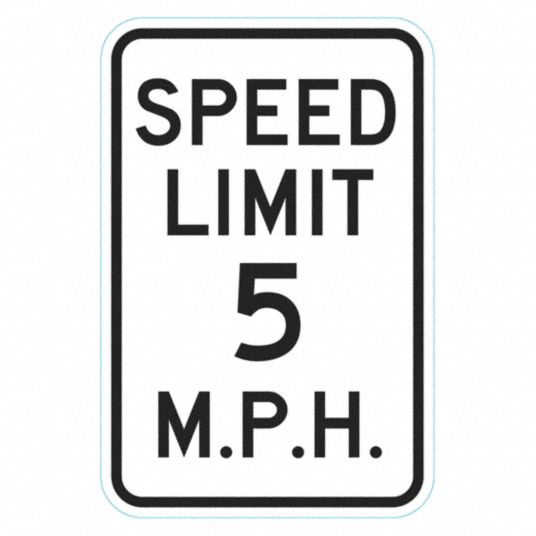 18 in x 12 in Nominal Sign Size, Aluminum, Traffic Sign - 484M72|T1 ...