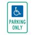 Handicapped Parking Only Signs