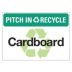 Pitch In & Recycle: Cardboard Signs