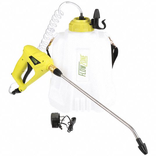 FLOWZONE, 1.3 gal Tank Capacity, 0.2 gpm Flow Rate, Sprayer 484N33