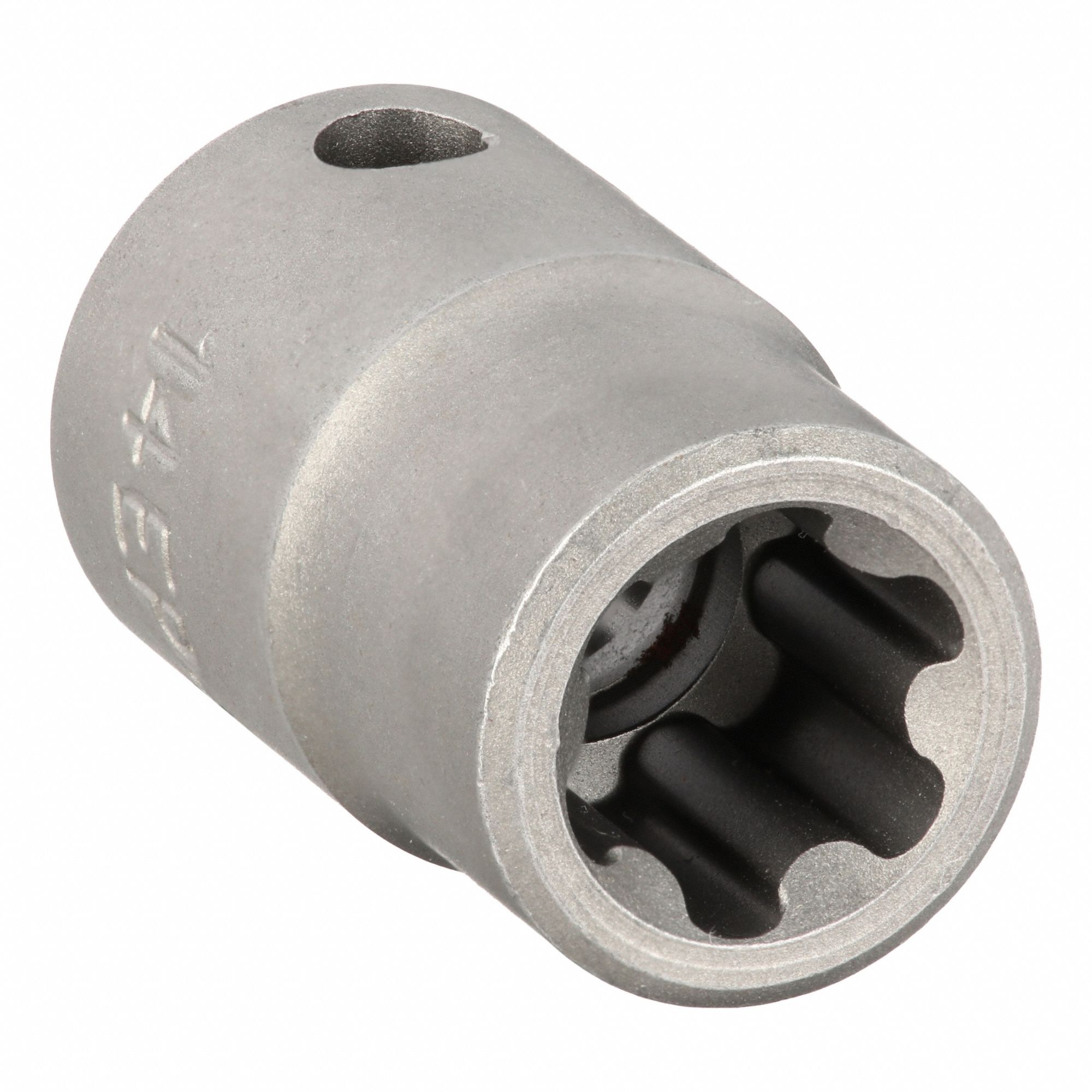 Socket: 1/2 in Drive Size, EP24 Socket Size, External Torx, Std, Chrome