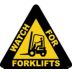 Watch for Forklifts Floor Signs