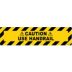 Caution Use Handrail Floor Signs