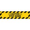 Caution Step Down Floor Signs