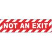 Not An Exit Floor Signs