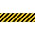 Hazard Stripes Floor Signs