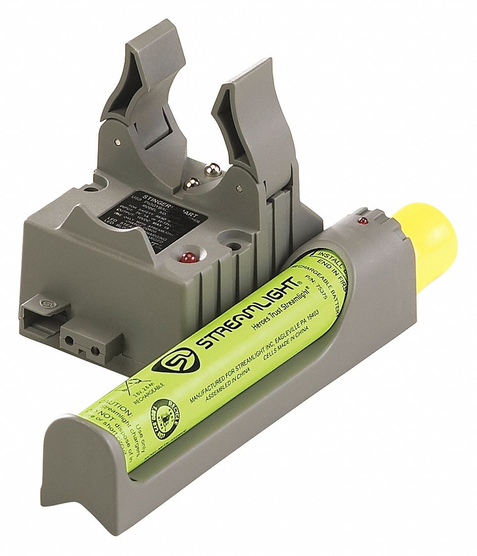 Streamlight 75102 Charger Holder For Stinger Flashlight – Genuine OEM, Used, Grey