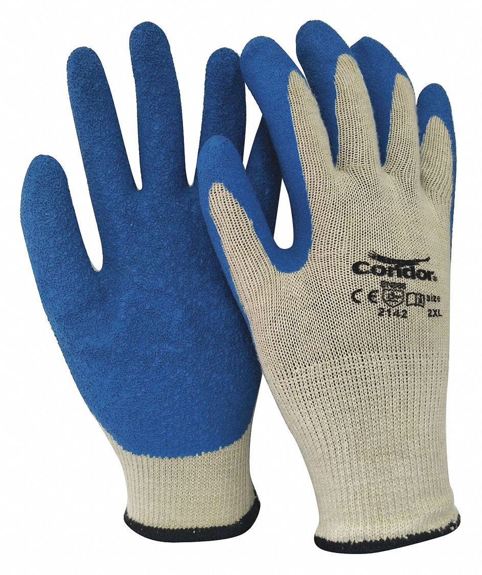 CONDOR Coated Gloves, 2XL, 1 PR 484T57484T57 Grainger
