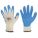 COATED GLOVES, 2XL (11), ROUGH, LATEX, DIPPED PALM, ANSI ABRASION LEVEL 3, KNIT CUFF