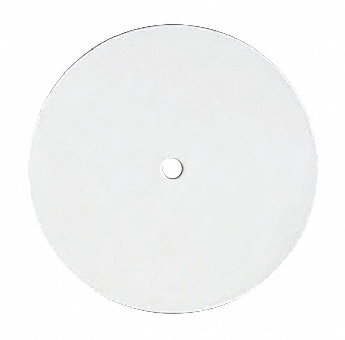 Shooting Range Targets: Paper, Spotter Disk Target, 5 in Ht, 5 in Wd, White, 50 PK