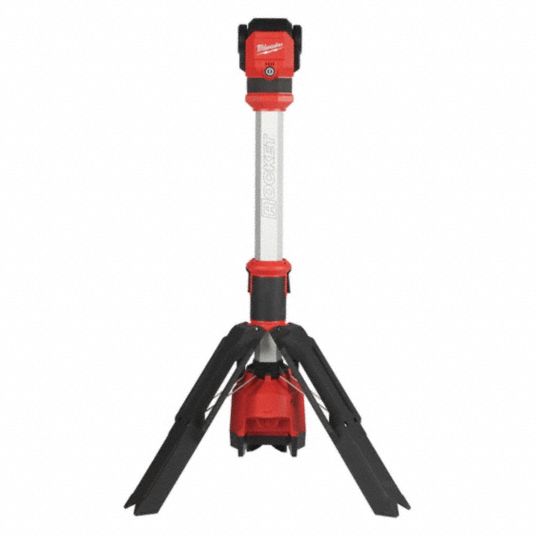 MILWAUKEE, M12, Bare Tool, Cordless Tripod Light - 484X15|2132-20 - Grainger