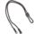 EYEWEAR RETAINER, SLOTTED JAWS, NOT METAL DETECTABLE, NOT X RAY DETECTABLE, BLACK, 25 IN, NYLON