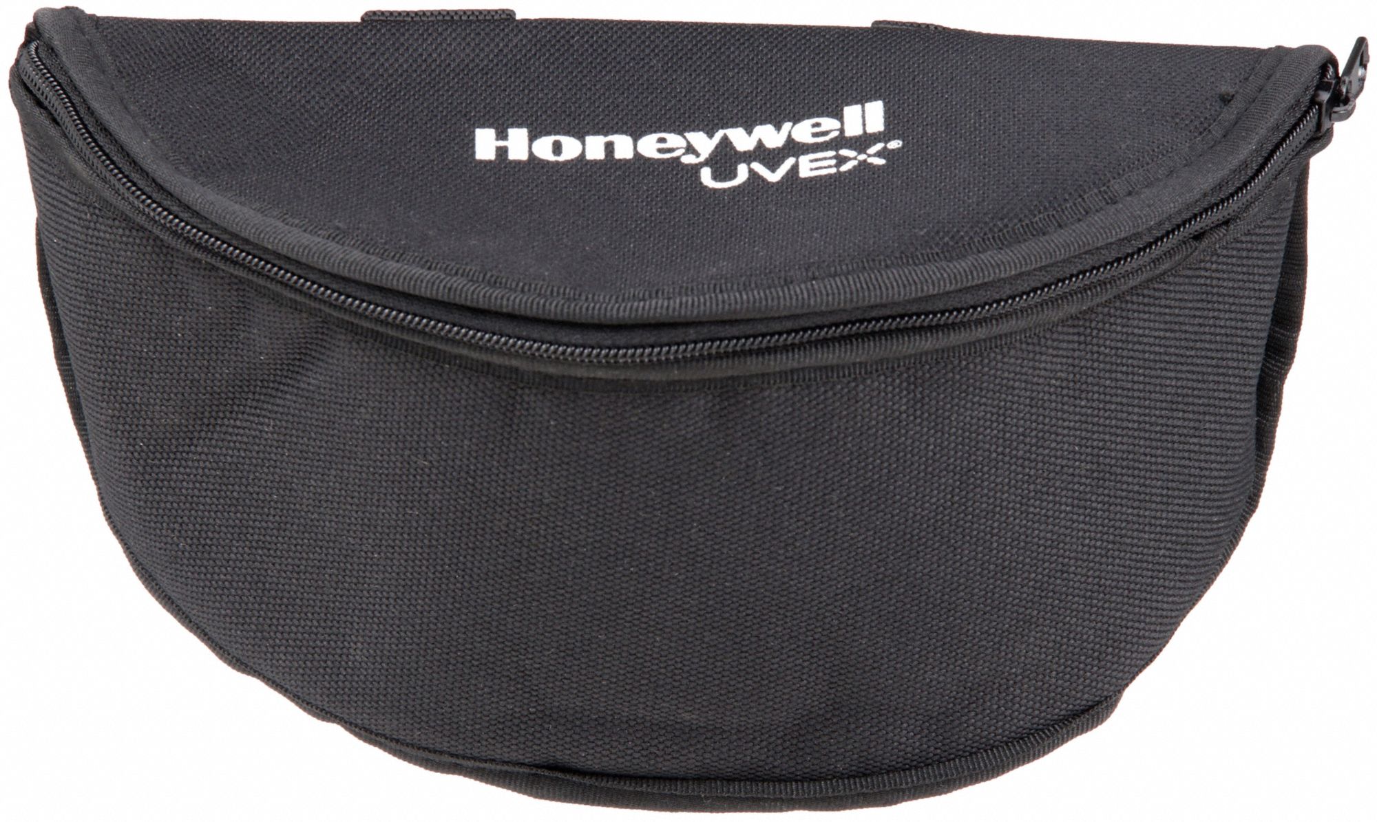 Eyewear Case: Belt Clip Not Included, Nylon, Hard Case, Black, Zipper