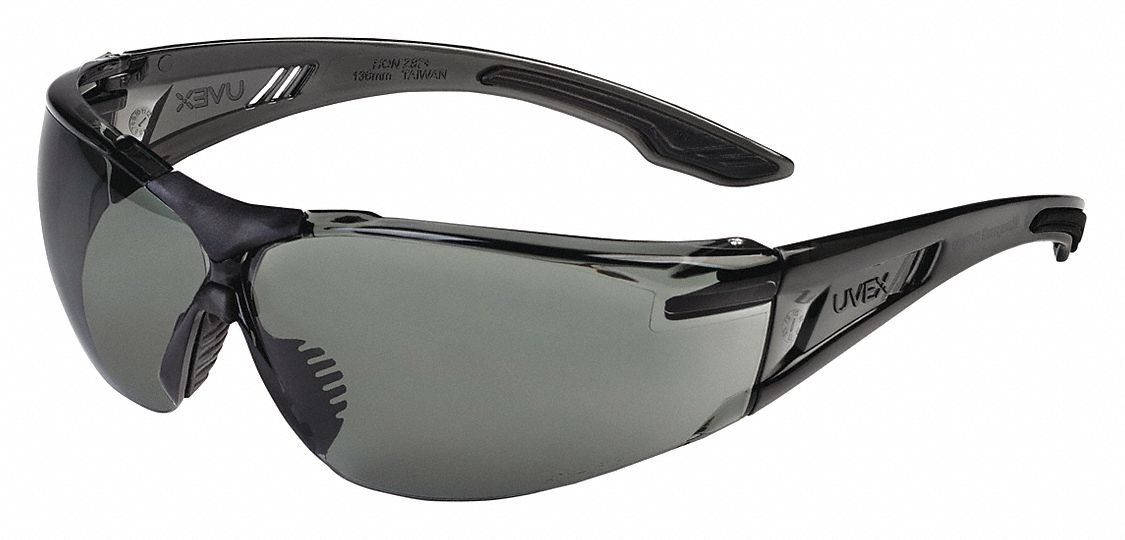 HONEYWELL UVEX SVP400 ScratchResistant Safety Glasses , Gray Lens