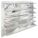 SHUTTER MOUNT EXHAUST FAN, 24 IN BLADE, 1 SPEED, ⅓ HP, TOTALLY ENCLOSED AIR OVER, 4,479 CFM