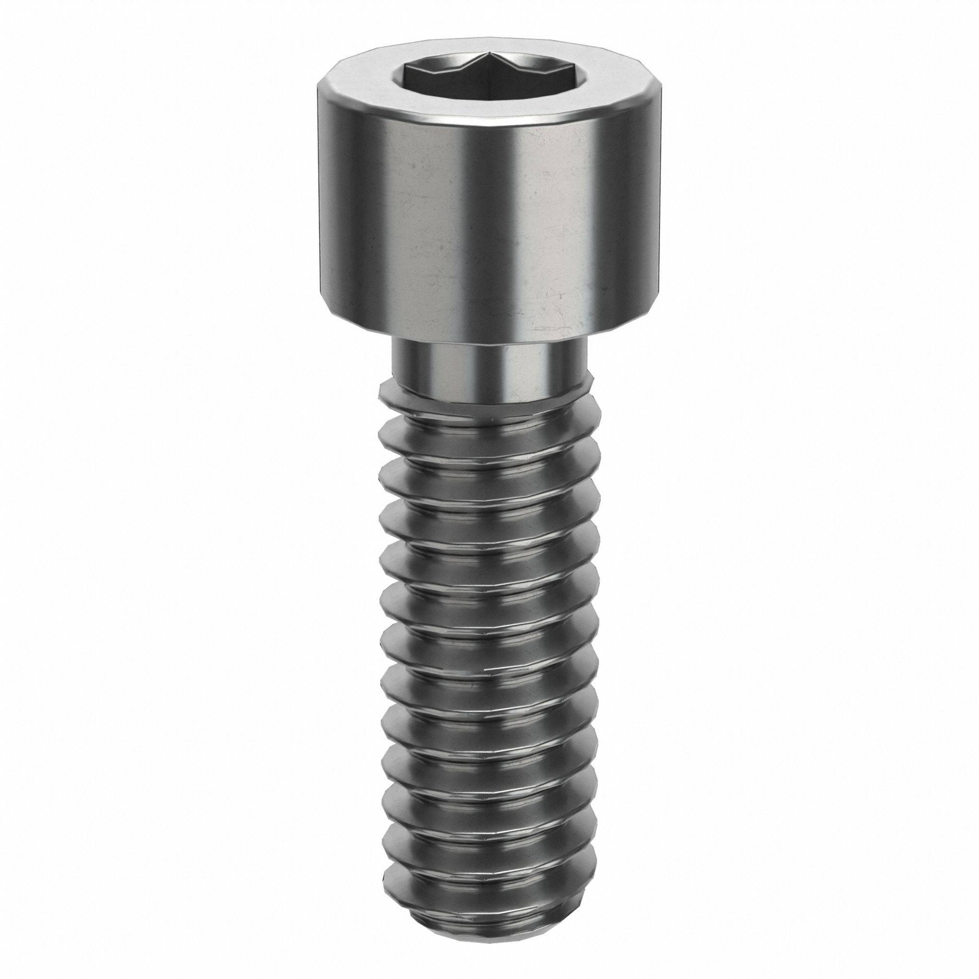 Socket Head Cap Screw: 1/4"-20 Thread Size, 3/4 in Lg, Std, Plain, Stainless Steel, 316 H5
