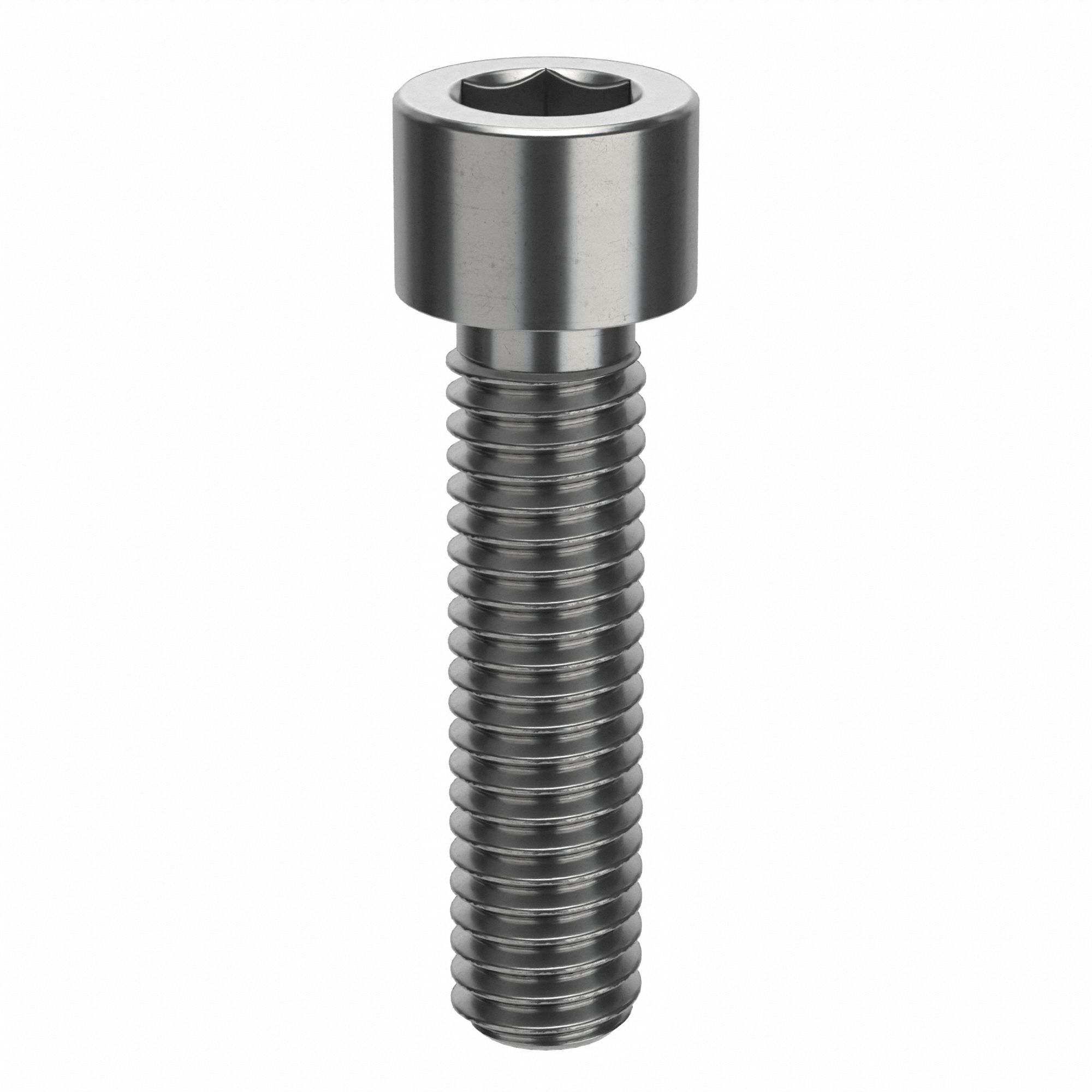 Socket Head Cap Screw: 3/8"-16 Thread Size, 1 1/2 in Lg, Std, Plain, Stainless Steel, 316 H5