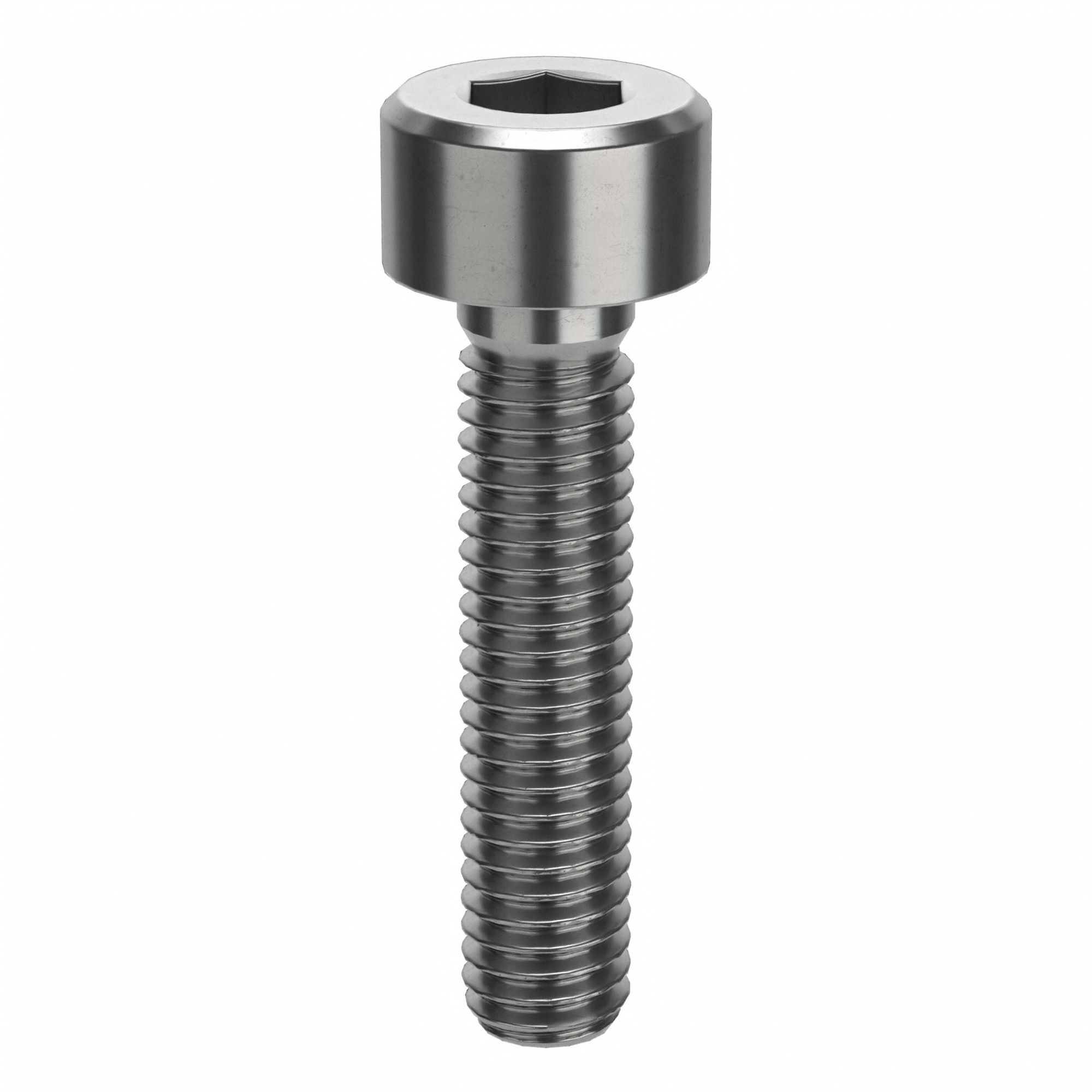 Socket Head Cap Screw: M3x0.50 Thread Size, 14 mm Lg, Std, Plain, Stainless Steel, 316 H5