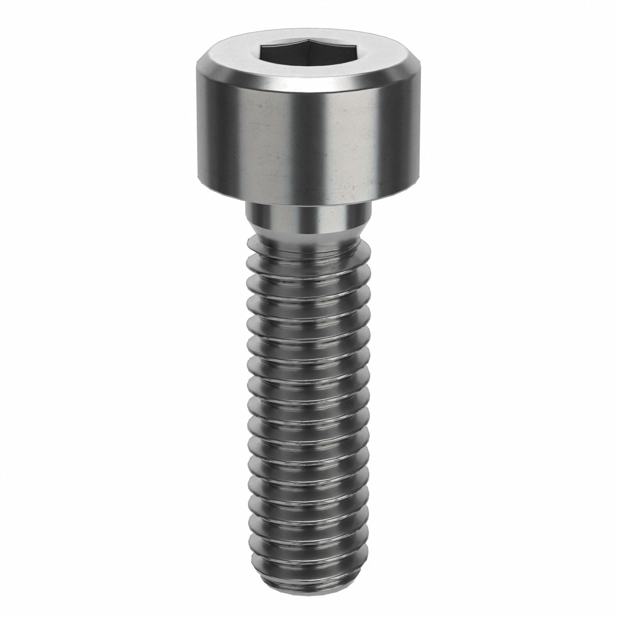 Socket Head Cap Screw: M4x0.70 Thread Size, 14 mm Lg, Std, Plain, Stainless Steel, 316 H5