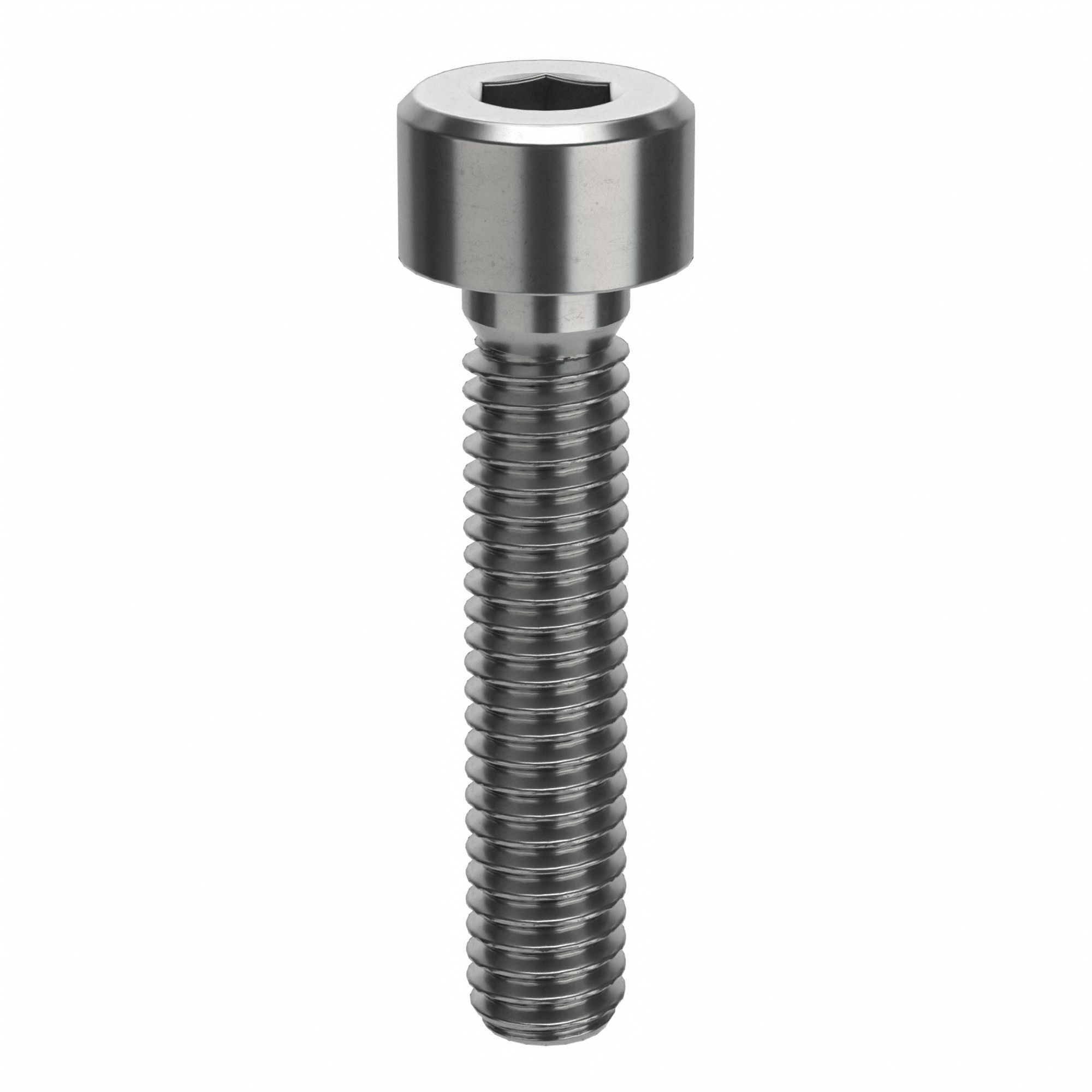 Socket Head Cap Screw: M4x0.70 Thread Size, 20 mm Lg, Std, Plain, Stainless Steel, 316 H5