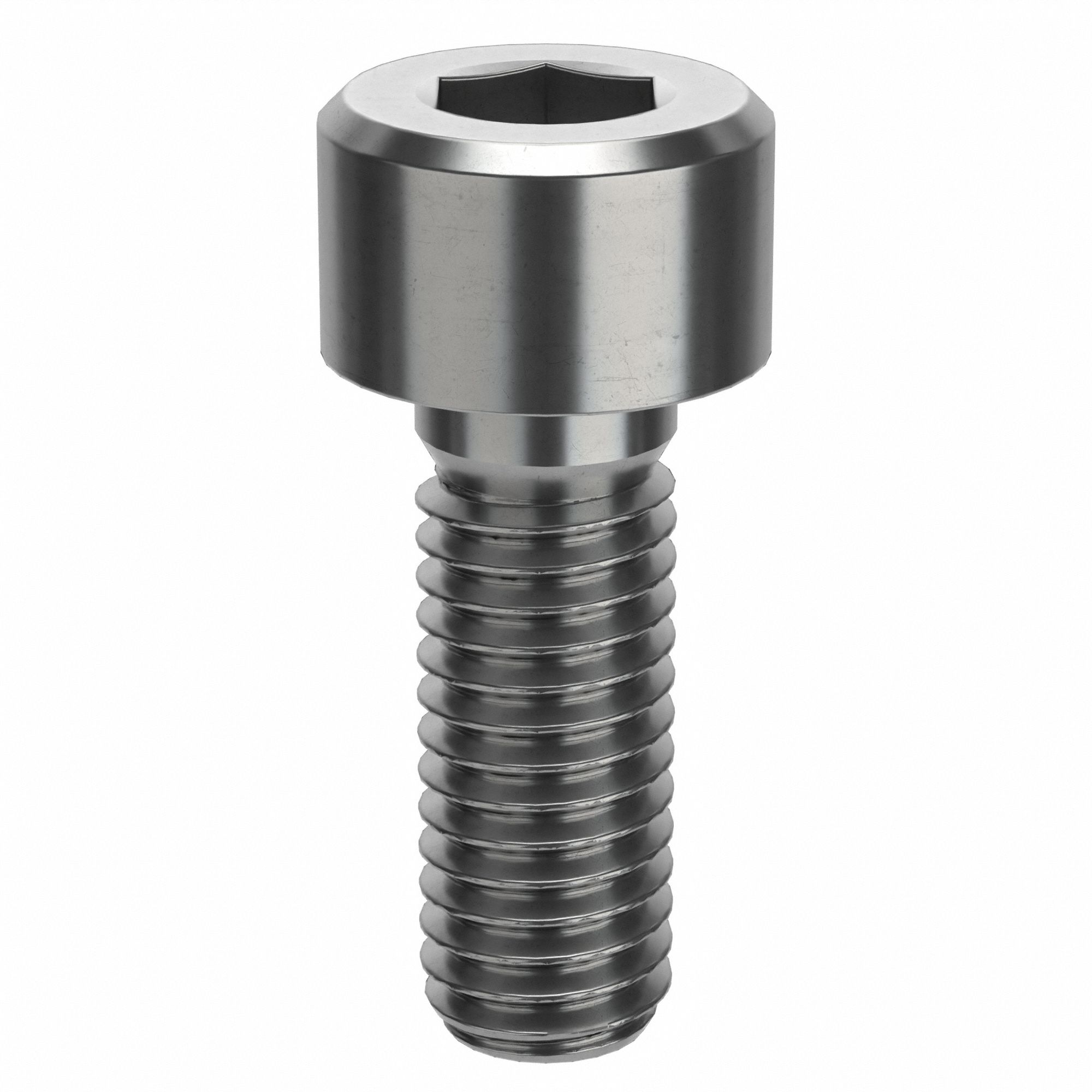 Socket Head Cap Screw: M5x0.80 Thread Size, 14 mm Lg, Std, Plain, Stainless Steel, 316 H5