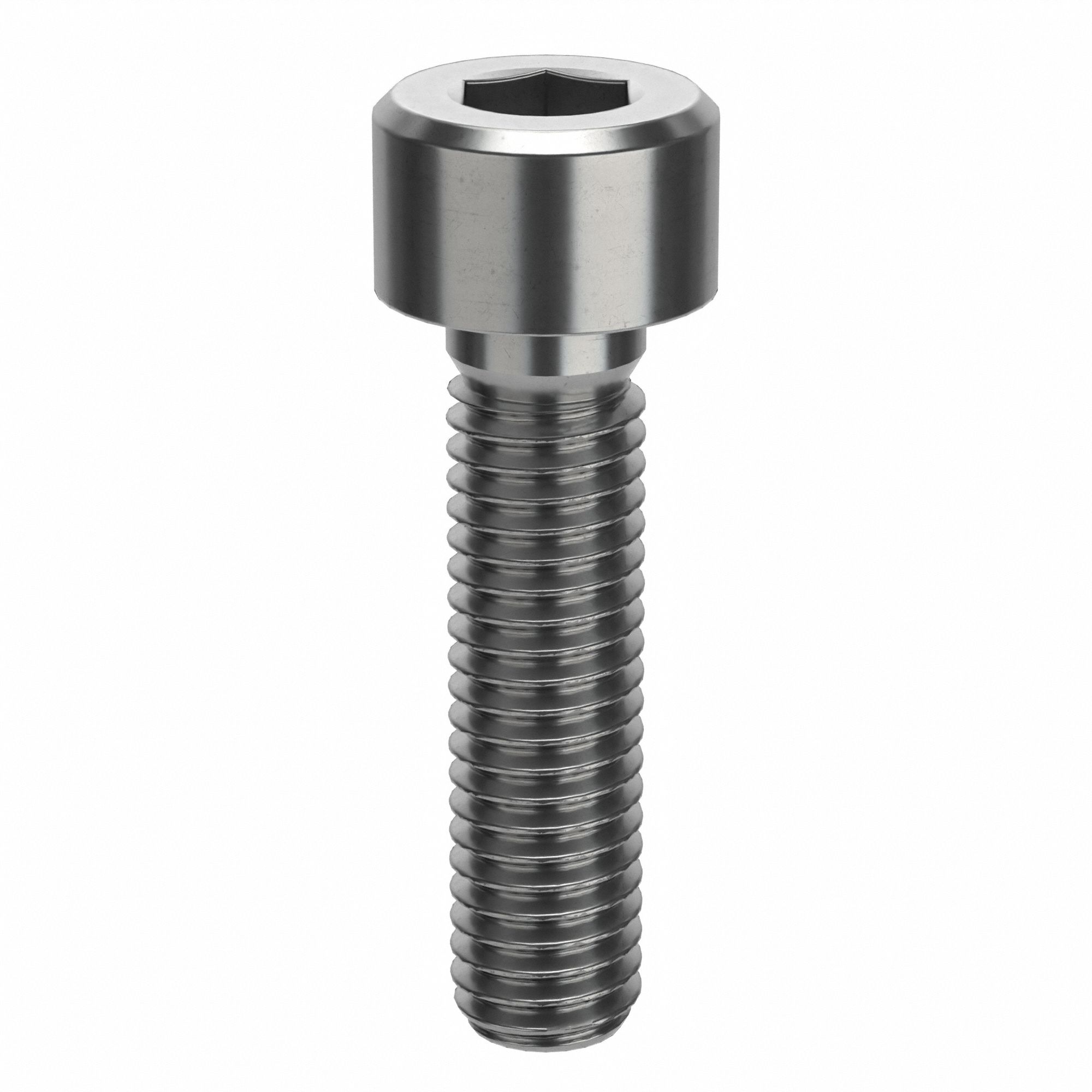 Socket Head Cap Screw: M5x0.80 Thread Size, 20 mm Lg, Std, Plain, Stainless Steel, 316 H5