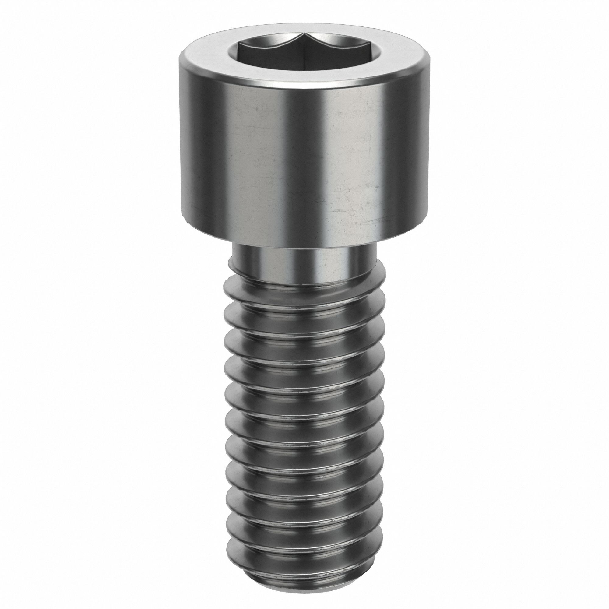 Socket Head Cap Screw: 5/16"-18 Thread Size, 3/4 in Lg, Std, Plain, Stainless Steel, 18-8