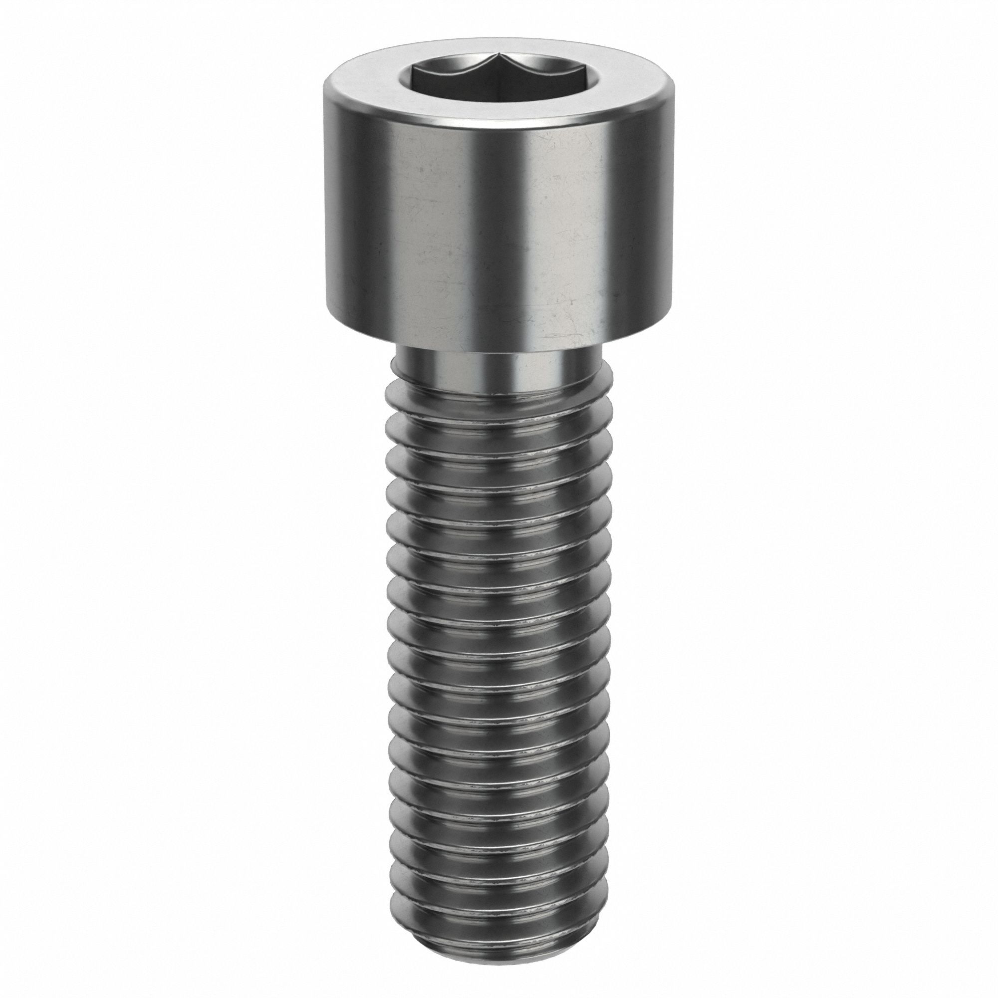 Socket Head Cap Screw: 1/2"-13 Thread Size, 1 1/2 in Lg, Std, Plain, Stainless Steel, 18-8