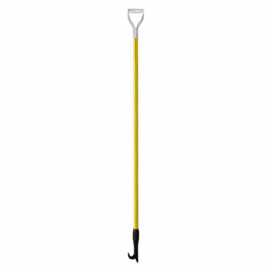 NUPLA Pike Pole, 6 ft. Handle Length, Steel Head Material, D Handle ...