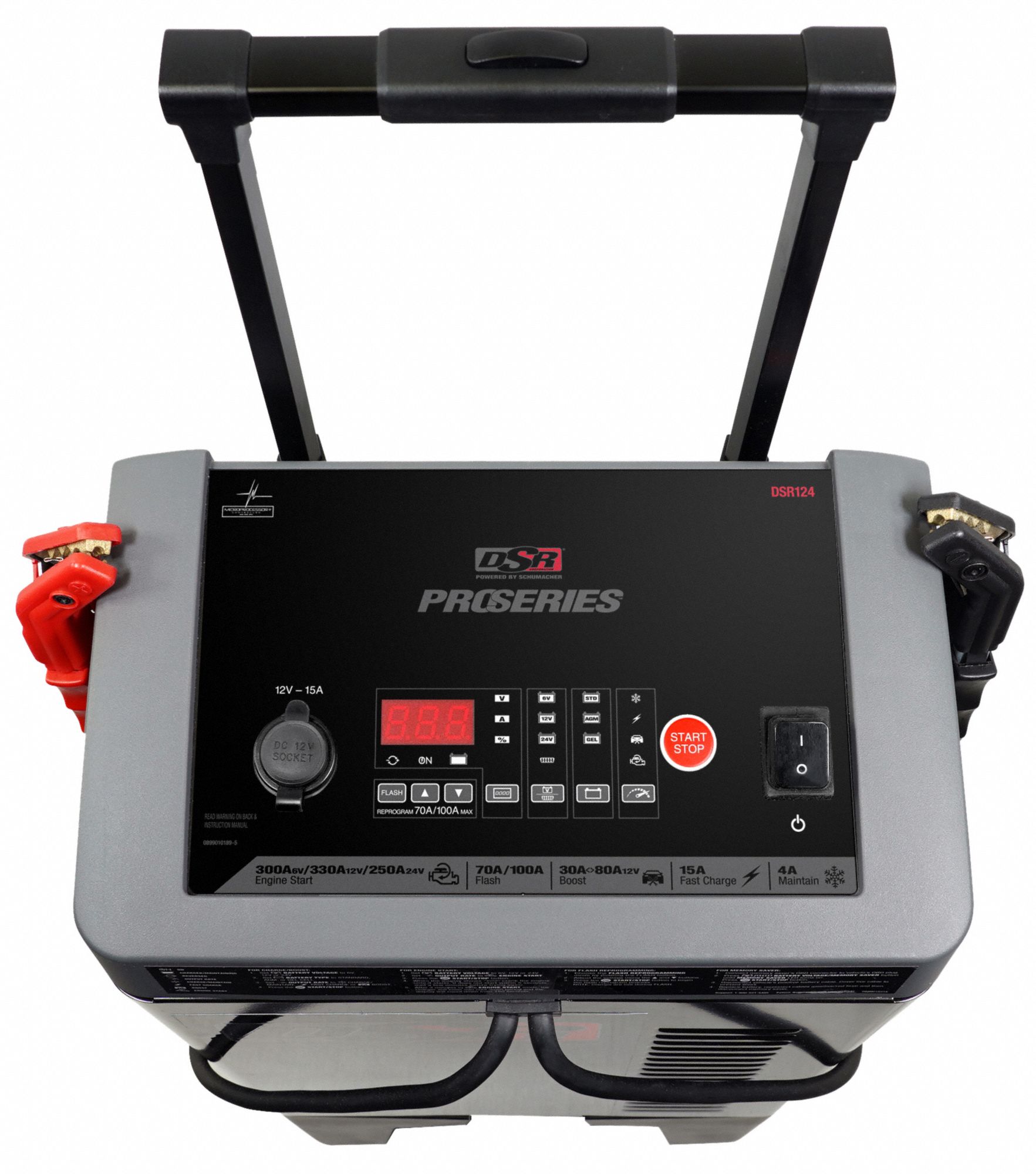 DSR PROSERIES Battery Charger Boosting/Charging/Maintaining, Auto, For