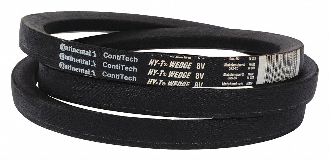 CONTITECH INC., 8V1900, 190 In Outside Lg, V-Belt - 485D35|8V1900 ...