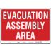 Evacuation Assembly Area Signs