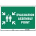 Evacuation Assembly Point Signs