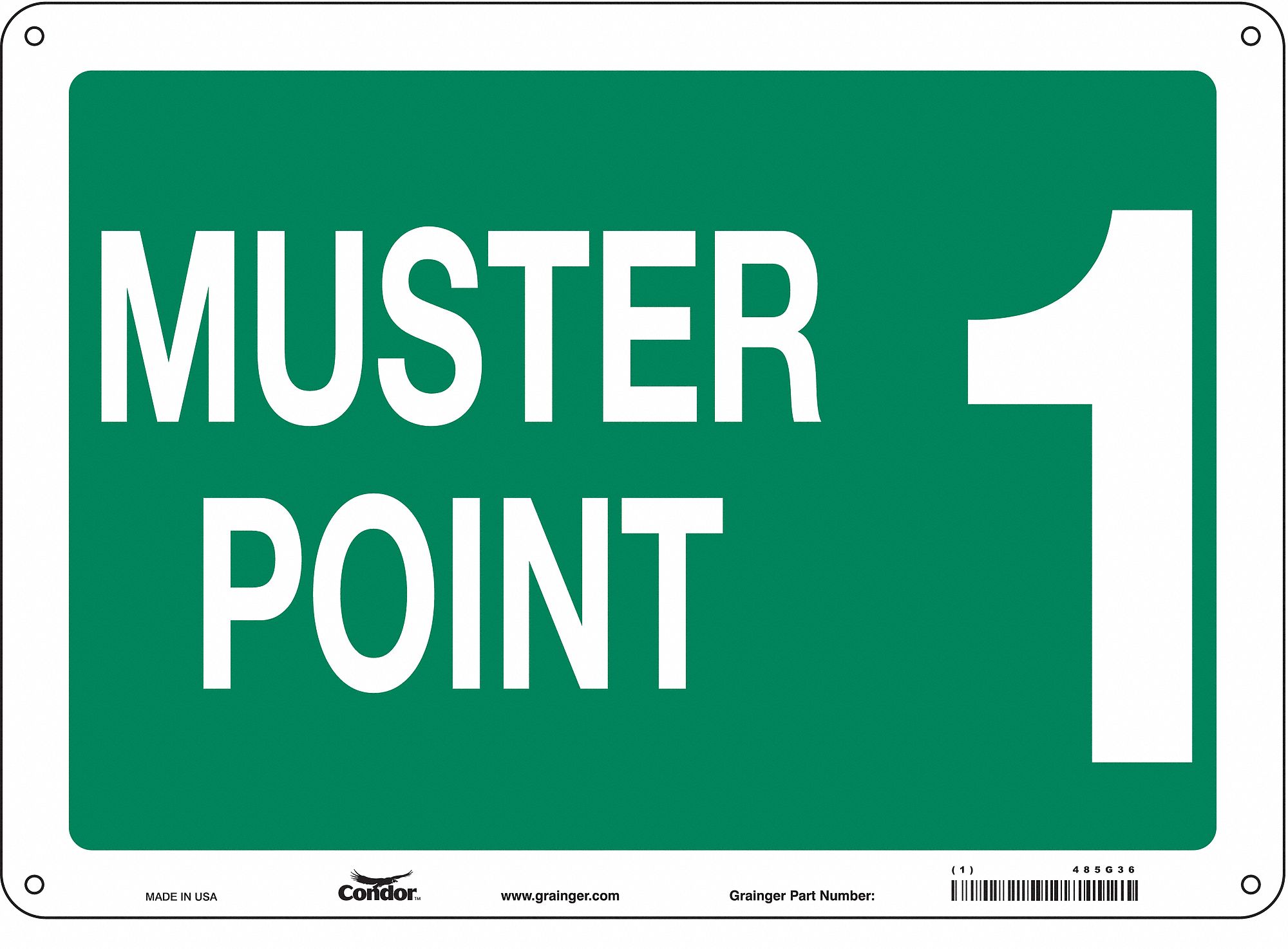 PANN SECUR,LA 14PO X H 10PO,EP 0.032PO